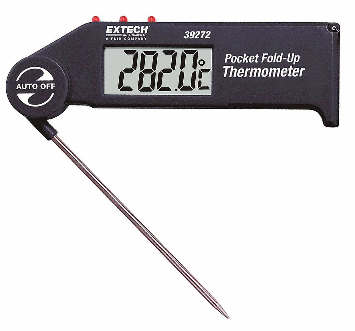 Extech 39272 Pocket Fold up Thermometer with Adjustable Probe