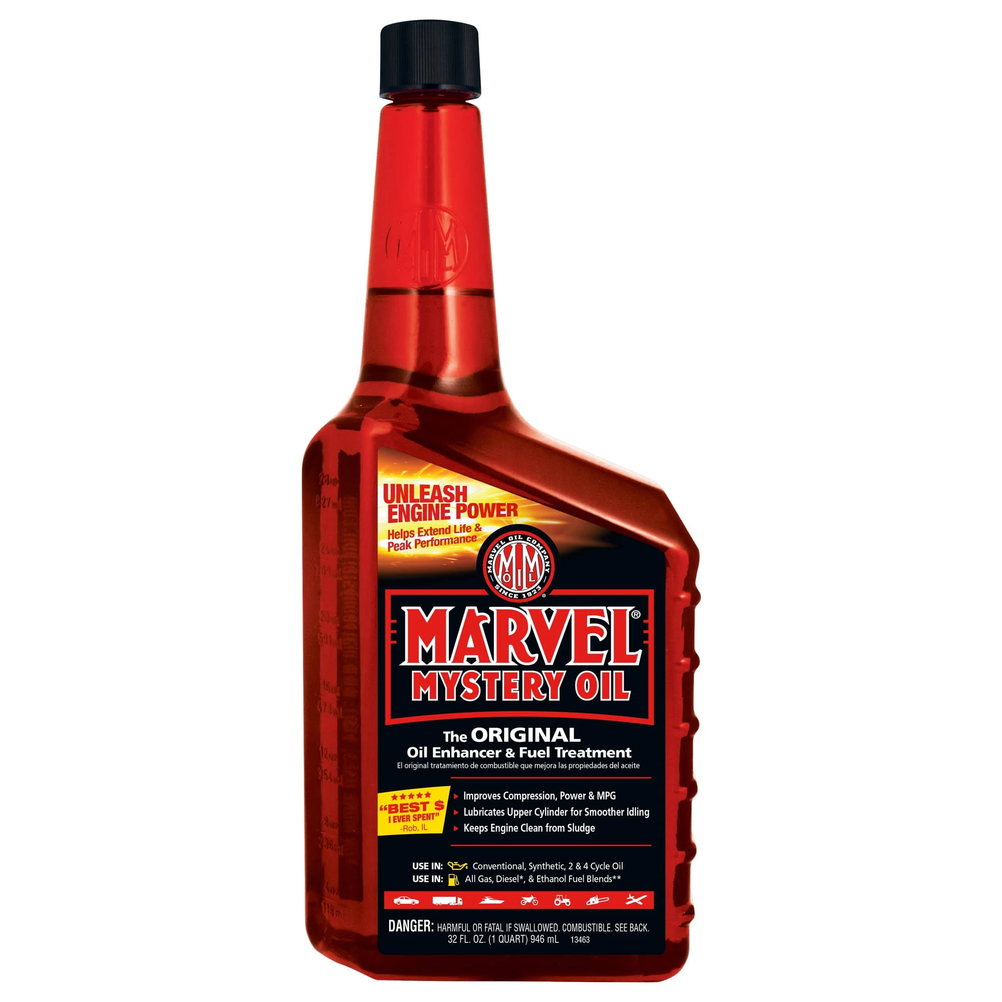 Marvel Mystery Oil - Oil Enhancer and Fuel Treatment, 32 oz.