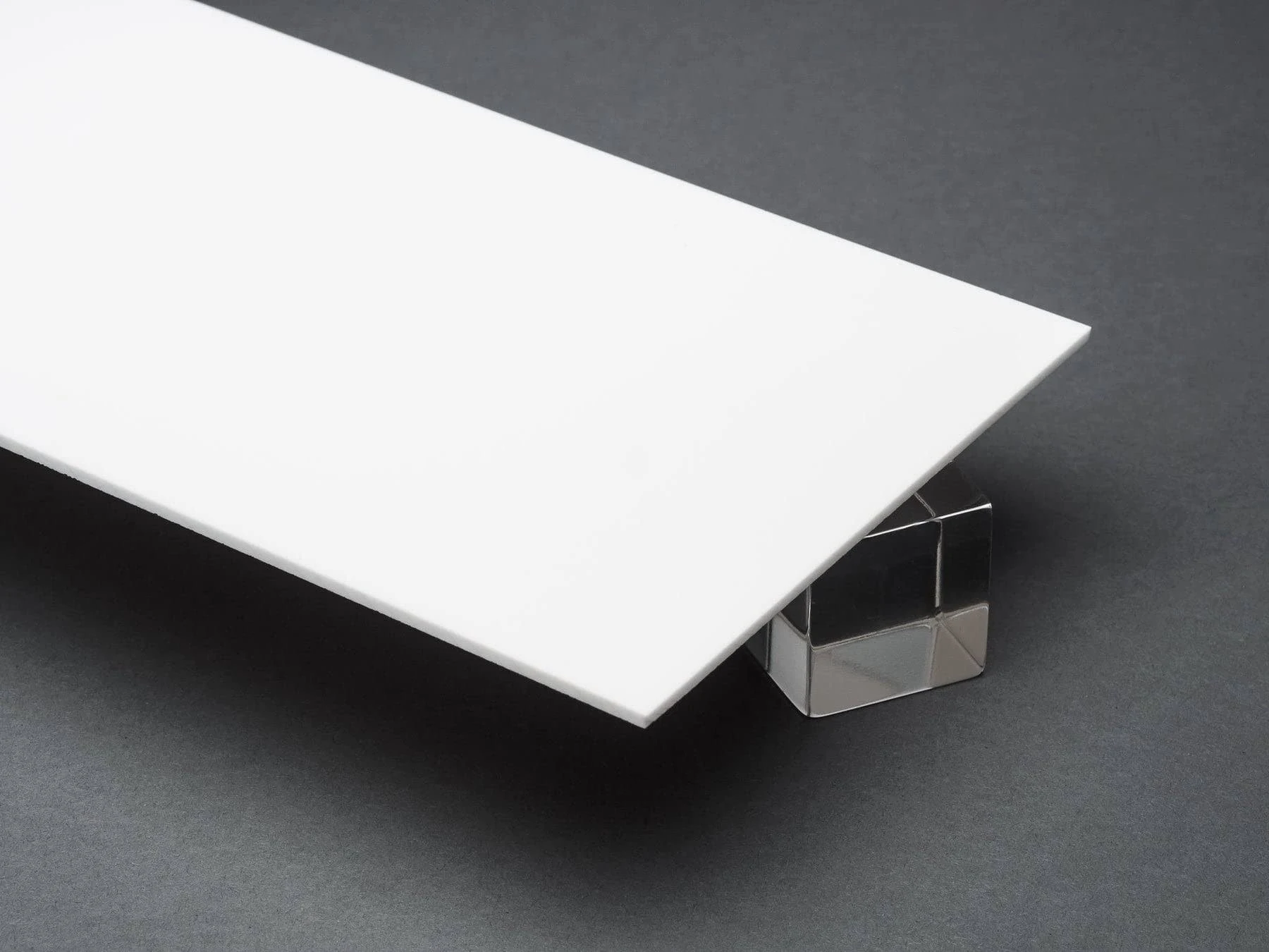 18 (3mm) Solid White Acrylic 12x12 Sheet Plexiglass Cast AZM