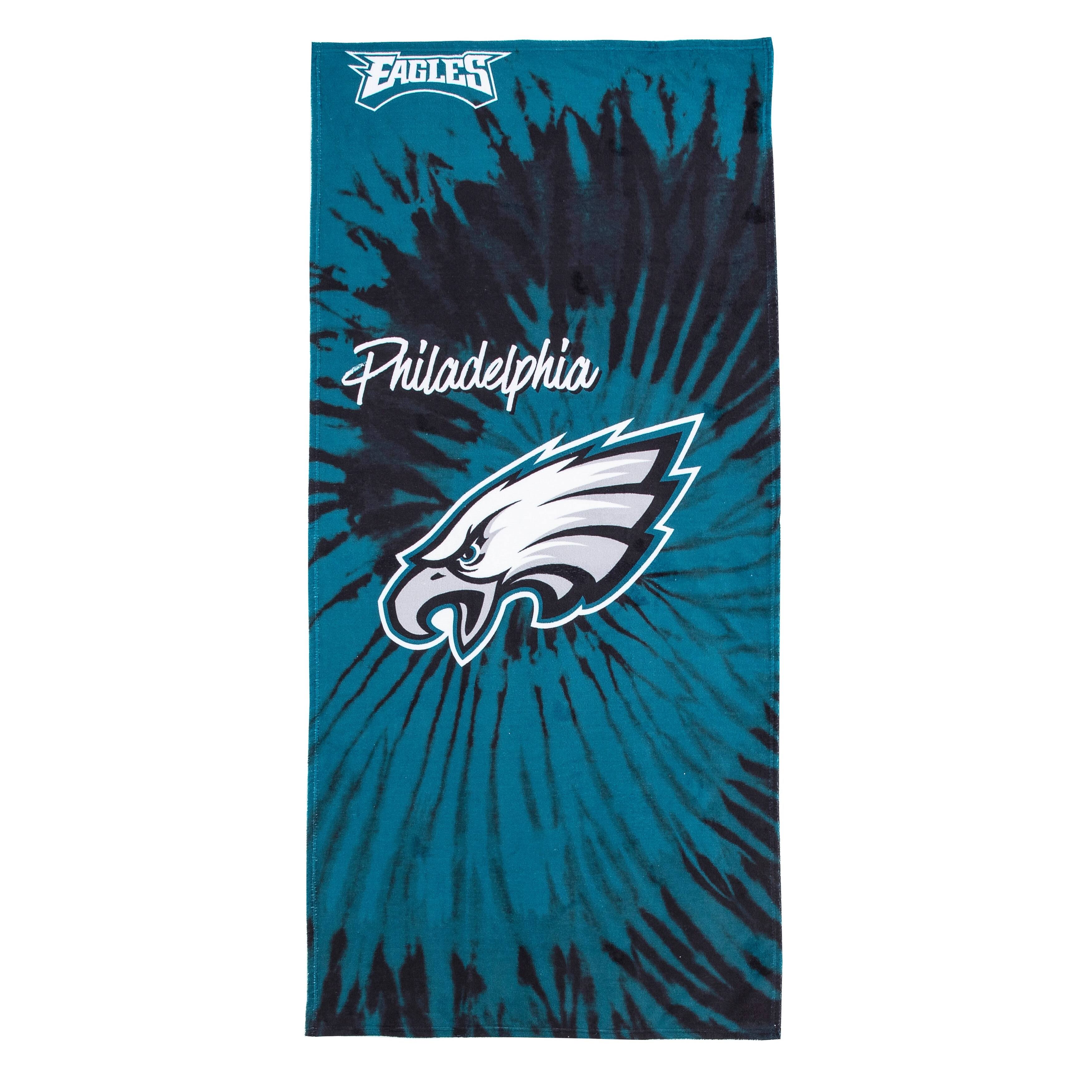 NFL 720 Eagles Pyschedlic Beach Towel - 30x60