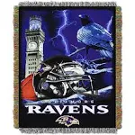 Baltimore Ravens NFL Home Field Advantage Woven Tapestry Th