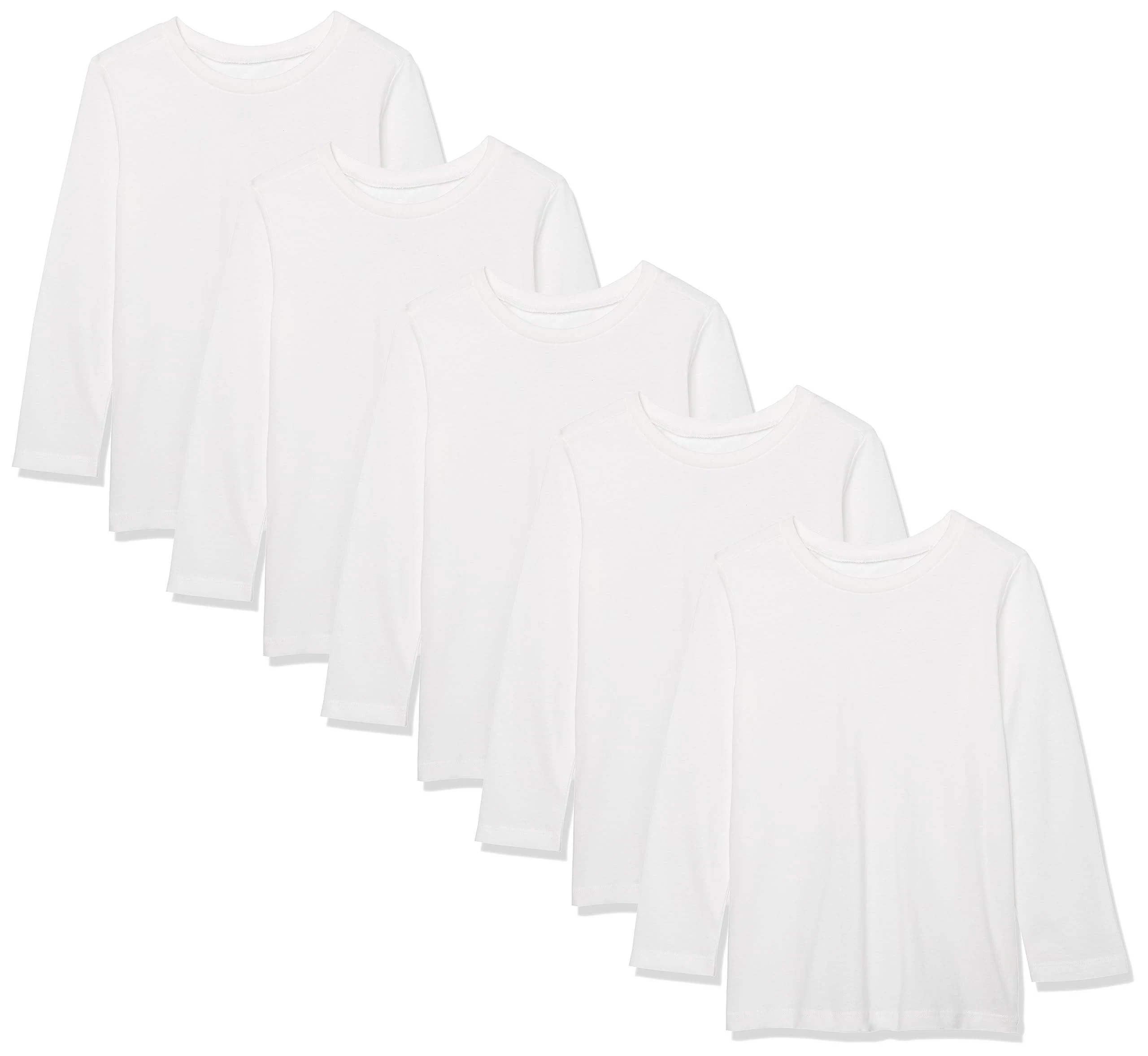 HonestBaby Multipack Long Sleeve T-shirts Tee 100% Organic Cotton Baby, Toddler, Kids, Boys, Girls