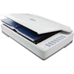 Plustek OpticPro A320L - 12"x17" A3 CCD Sensor Graphic Flatbed Scanner, 1600 dpi Resolution with Dual Light Design. Suitable for Graphic Design, Artwork and Artists. Support Mac/Windows