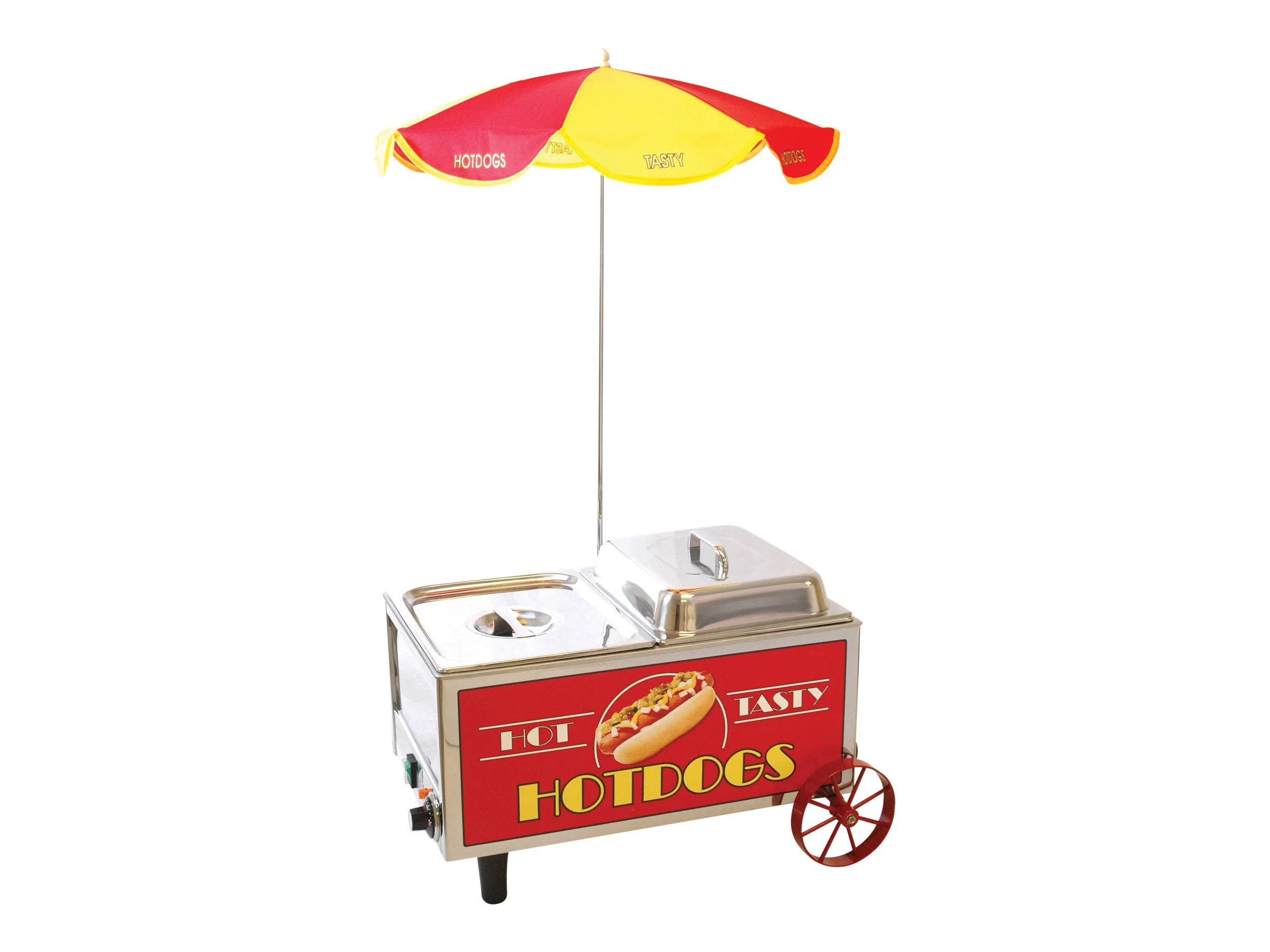 Winco Benchmark 60072 Hot Dog Mini Cart Merchandiser 60 Hot Dog