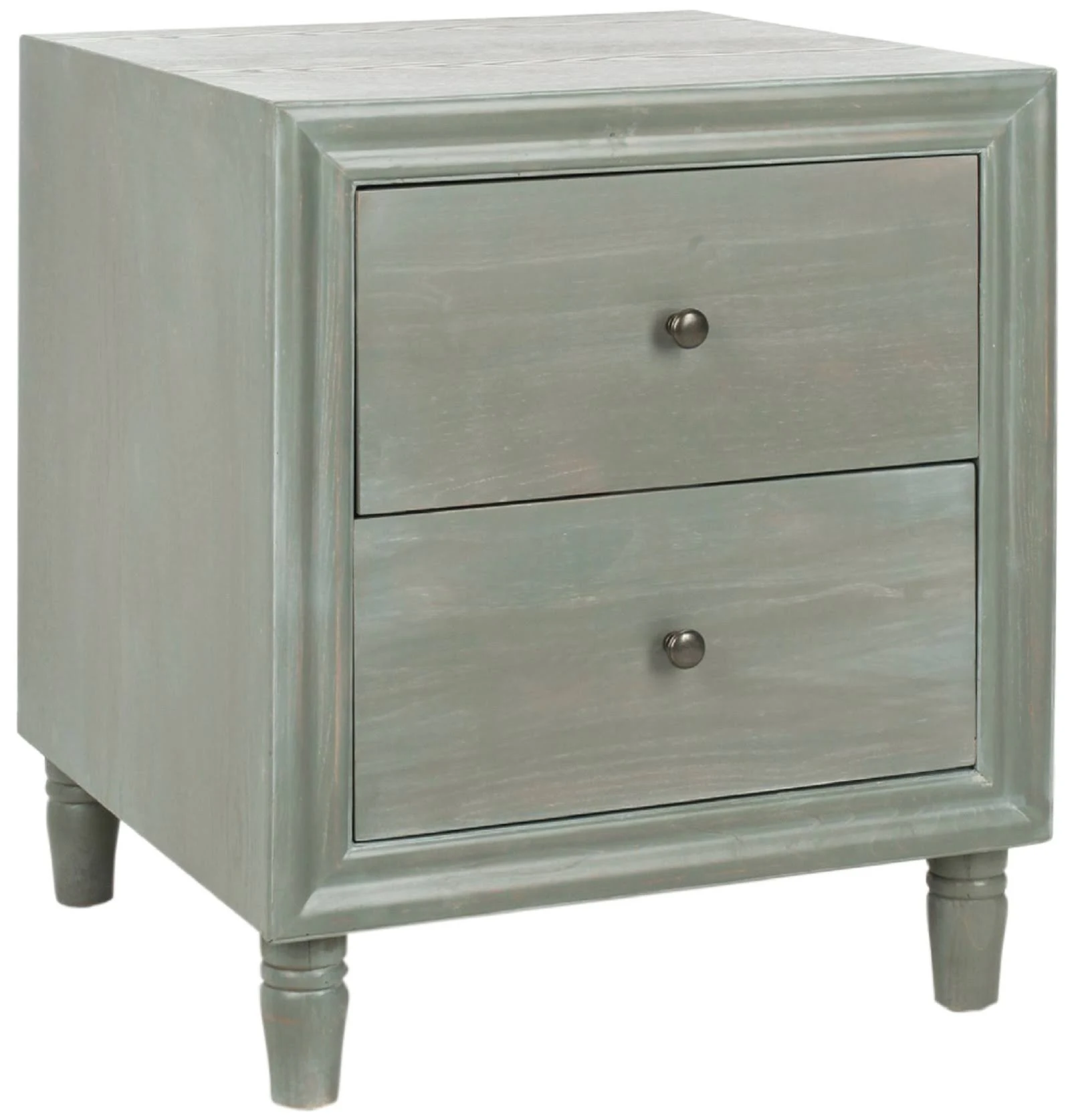 Safavieh Blaise Storage Nightstand, Grey