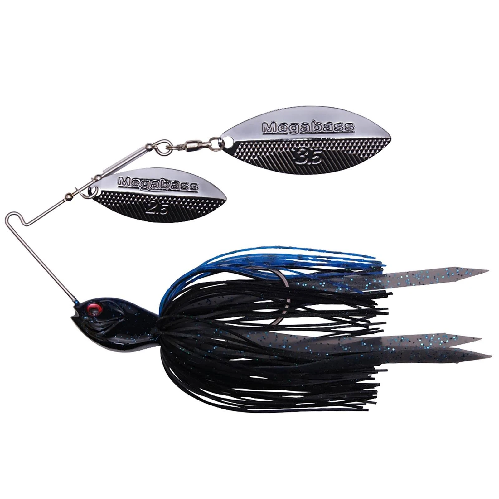 Megabass SV-3 Spinnerbait - 3/4oz - Black Blue