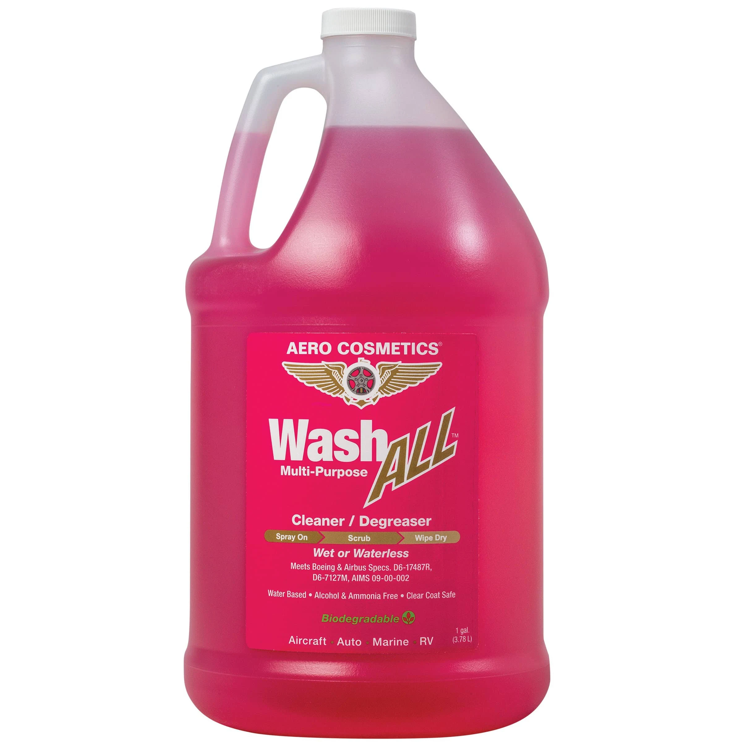 Aero Cosmetics Wash All Multi-Purpose Cleaner and Degreaser