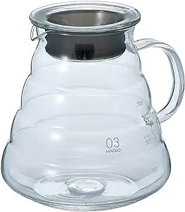 V60 Glass Range Coffee Server, 600Ml