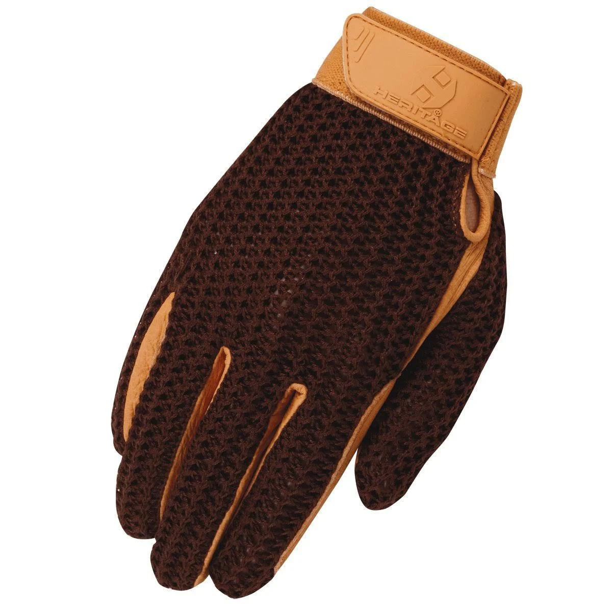 Heritage Crochet Riding Gloves