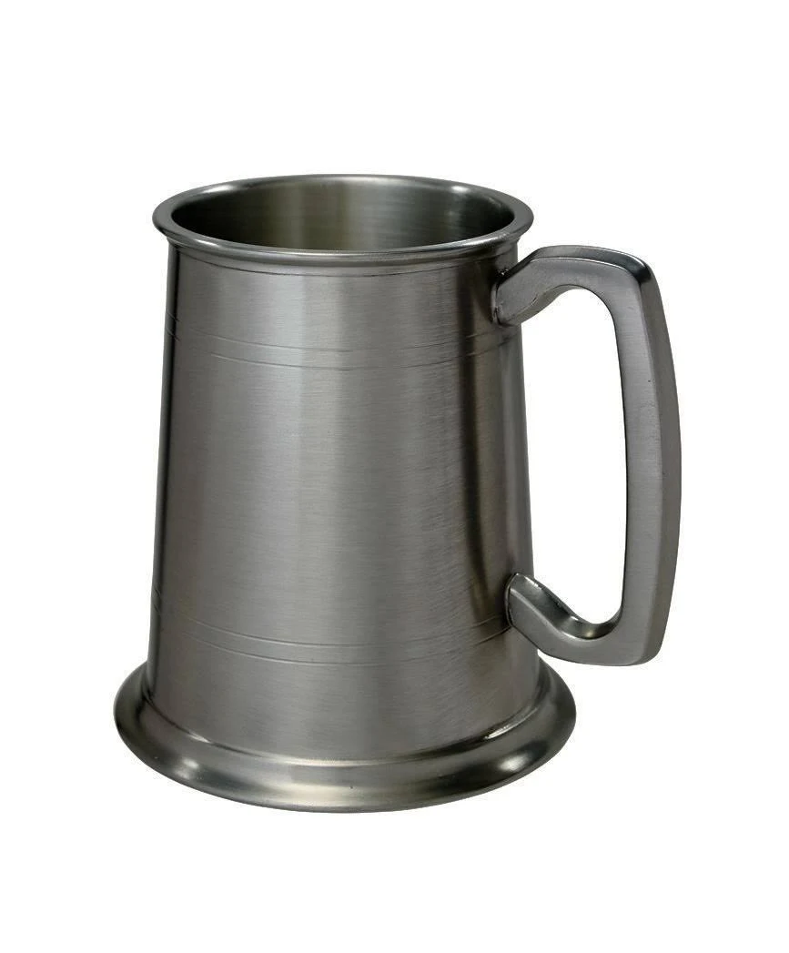 Wentworth Pewter 1 Pint Antique Finish Pewter Tankard