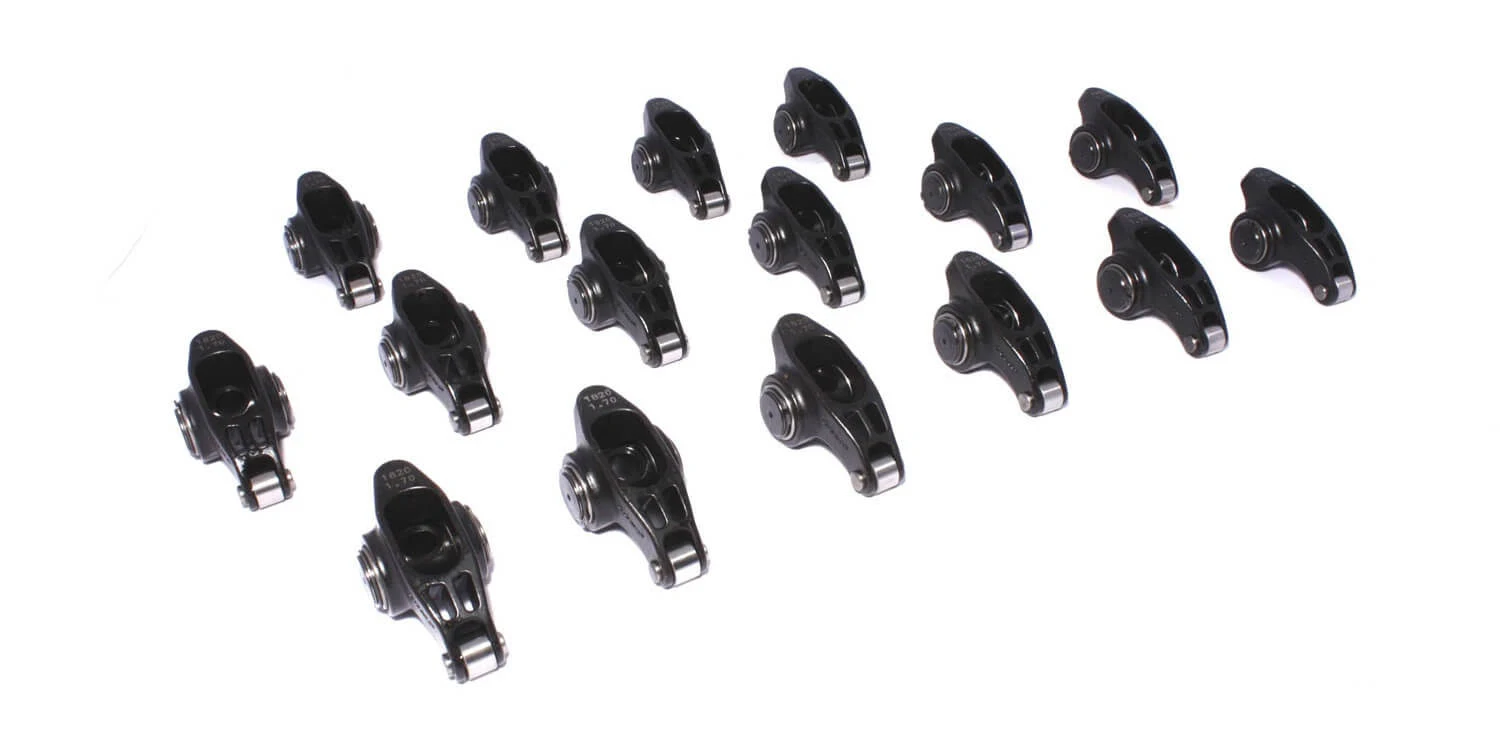 Comp Cams 1620-16, Bbc Rocker Arm Set - 1.7 Ratio 7/16 Stud Performance Parts