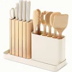 Caraway 14-Piece Knife and Utensil Prep Set