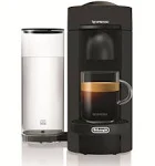 Nespresso 072-08-0259 VertuoPlus Coffee and Espresso Machine by Delonghi Matte Black (Renewed)