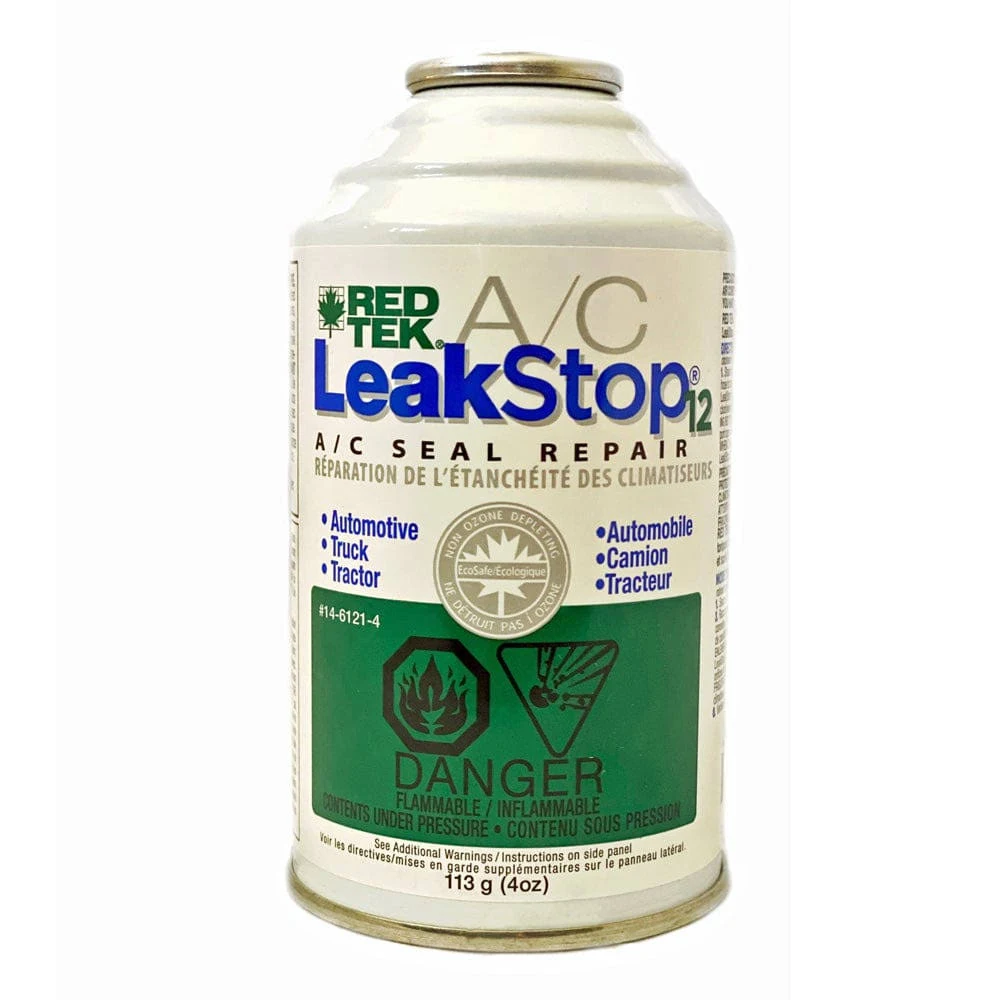 Red Tek LeakStop12 A/C Seal Treatment (4 oz. can)