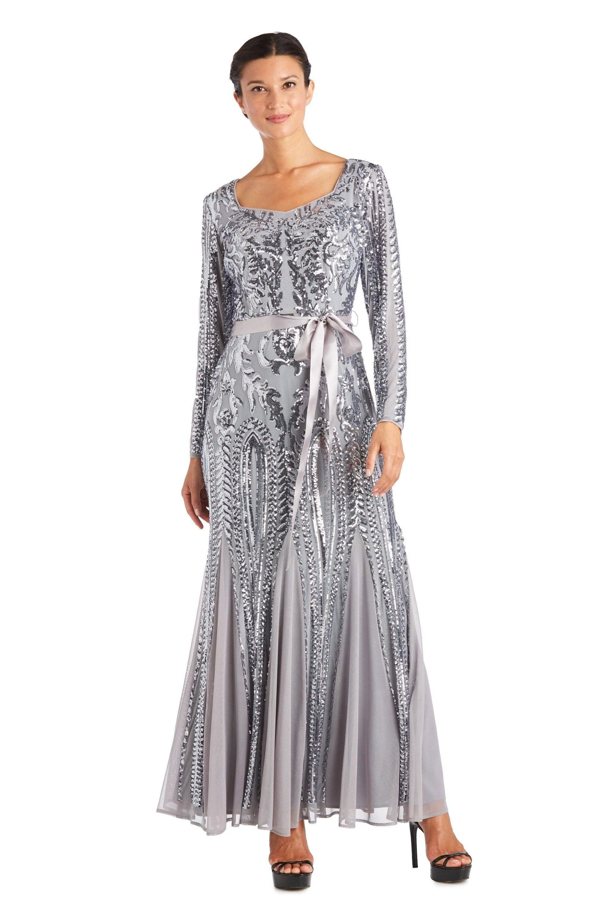 

  
Hunter R&M Richards 5623 Long Mother Of The Bride Dress  for $149.0
 – The Dress Outlet
