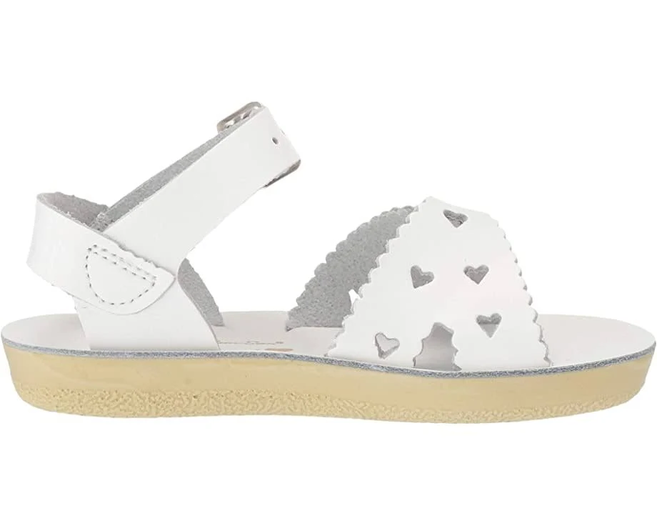 Salt Water Sweetheart Sandals, White - Size 6 Toddler