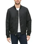 Men's Levi's Flight Bomber Jacket, Size: Small, Black