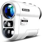 REVASRI Golf Rangefinder with Slope and Pin Lock Vibration, External Slope Switch for Golf Tournament Legal, Rangefinders with Rechargeable Battery