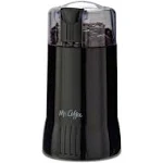 Mr. Coffee Electric Coffee Grinder|Coffee Bean Grinder| Spice Grinder, Black