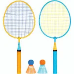 Kids Jumbo Badminton Racket Set - Smashminton Kids Oversize Badminton