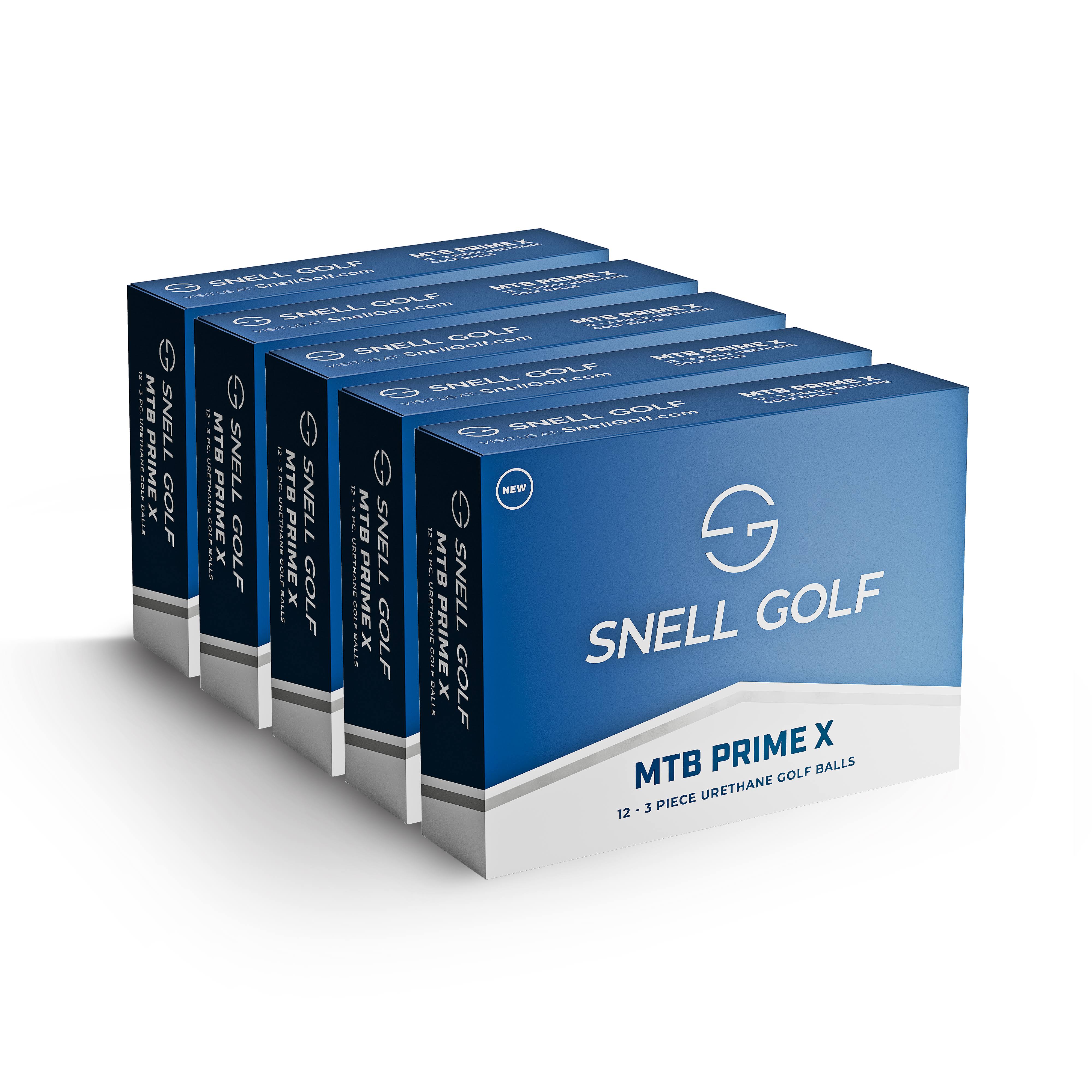 Snell MTB Prime x White Golf Balls