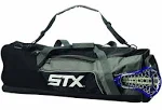 STX Lacrosse Challenger Lacrosse Equipment Bag, Black, 36-Inch