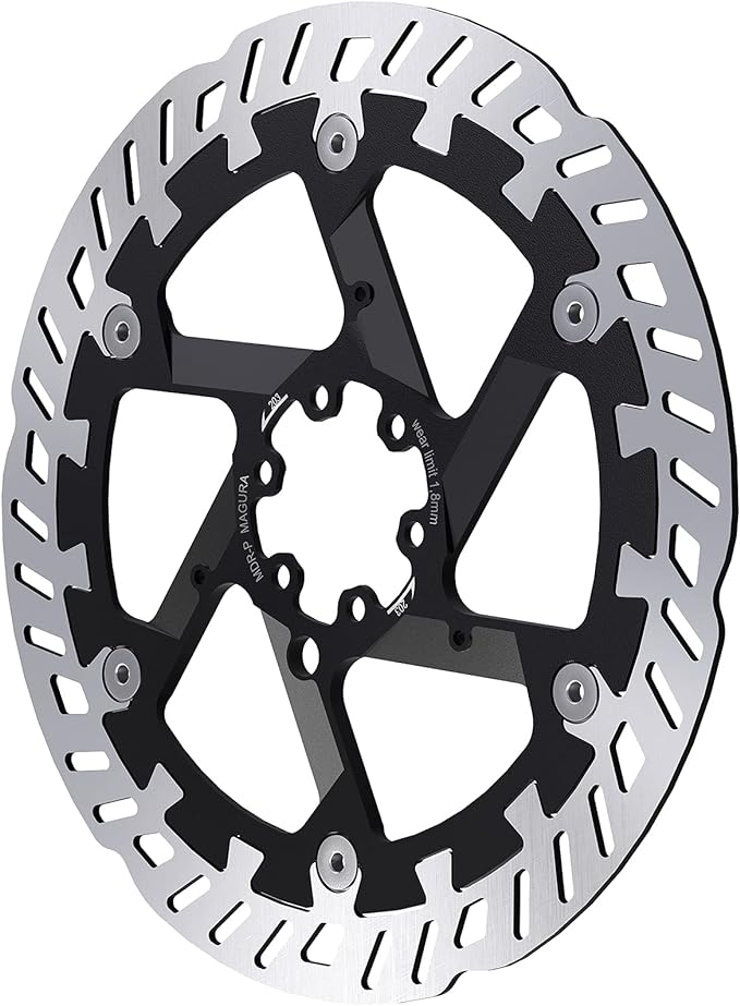 Magura Unisex's 2701938 Disc Brake Rotor, Silver, 203 mm 