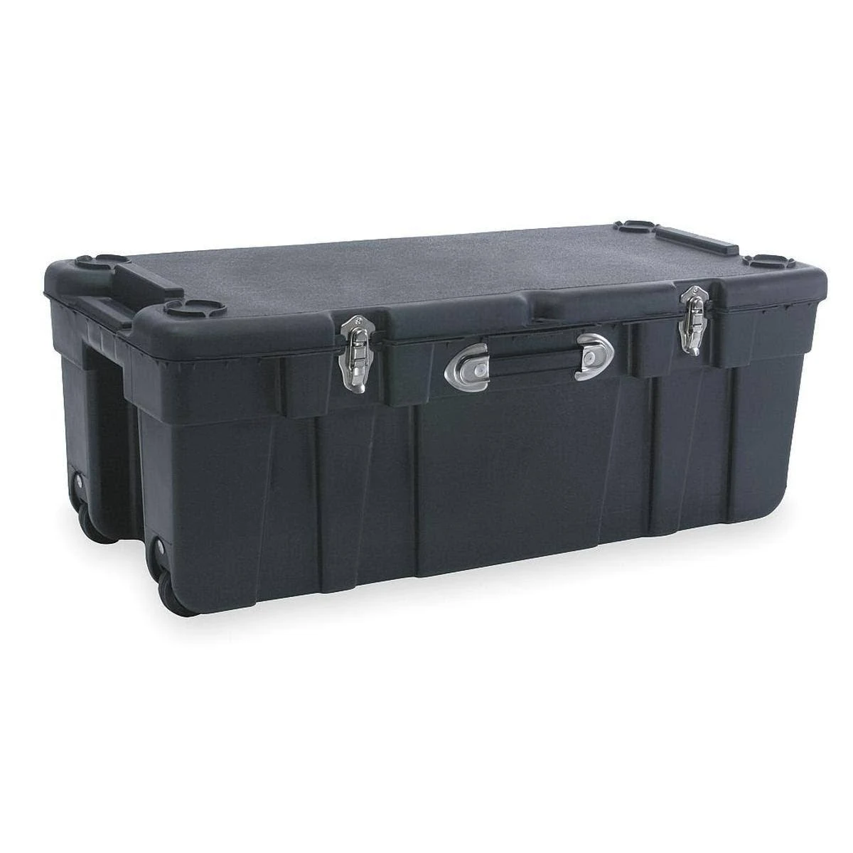 J TERENCE THOMPSON G-1 Mobile Storage Trunk,Black,PP<wbr/>,14 in