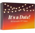 Its A Date! - 40 Fun & Romantic Scratch Off Date Ideas for Couples, Night Cards Girlfriend, Boyfriend, Wife, Husband Couple Gift Night, Weddings Ann