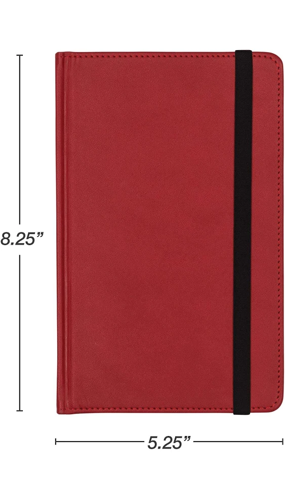 Samsill Classic Size Writing Notebook Journal, Hardbound Cover, 5.25 inch x 8.25 ...