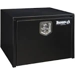 Buyers Products 1703320 Black Steel Underbody Truck Box with T-Handle Latch, 15"