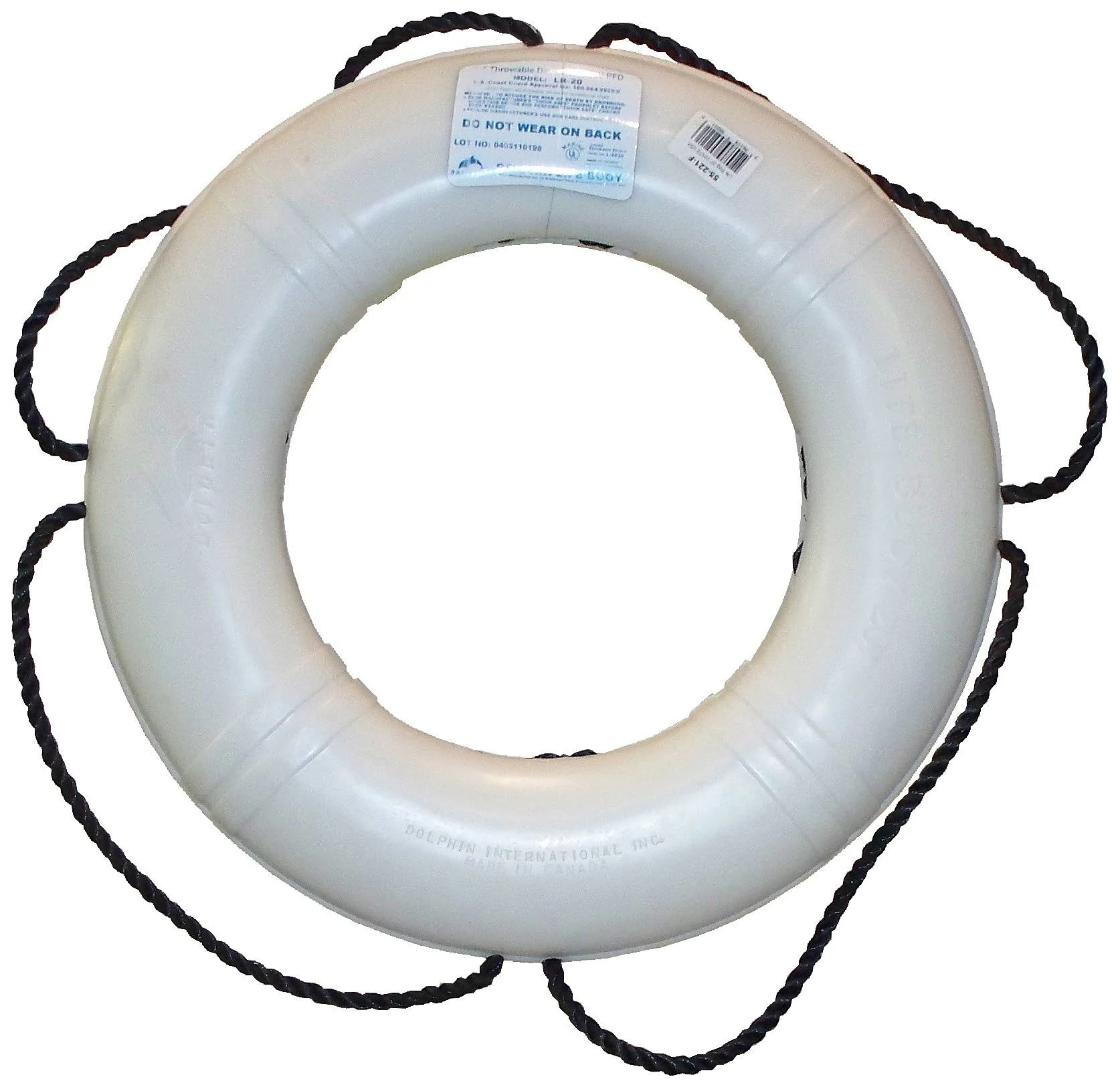 Life Ring Buoy White