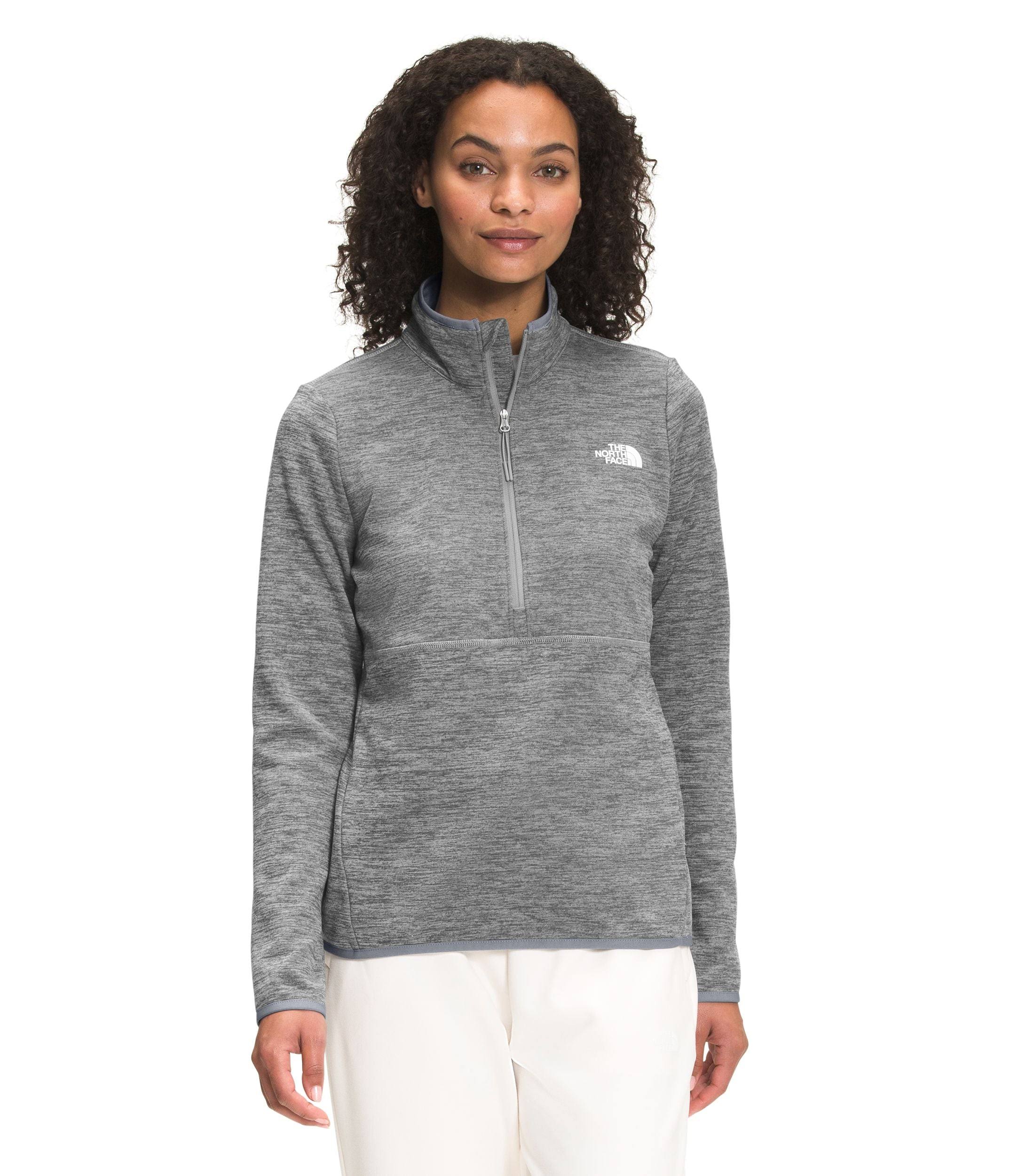 The North Face Canyonlands 1/4-Zip Pullover - Women's TNF Medium Grey Heather, XS