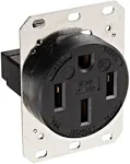 Hubbell HBL9450A Receptacle, 3P4W, 50A 125/250V, 14-50R