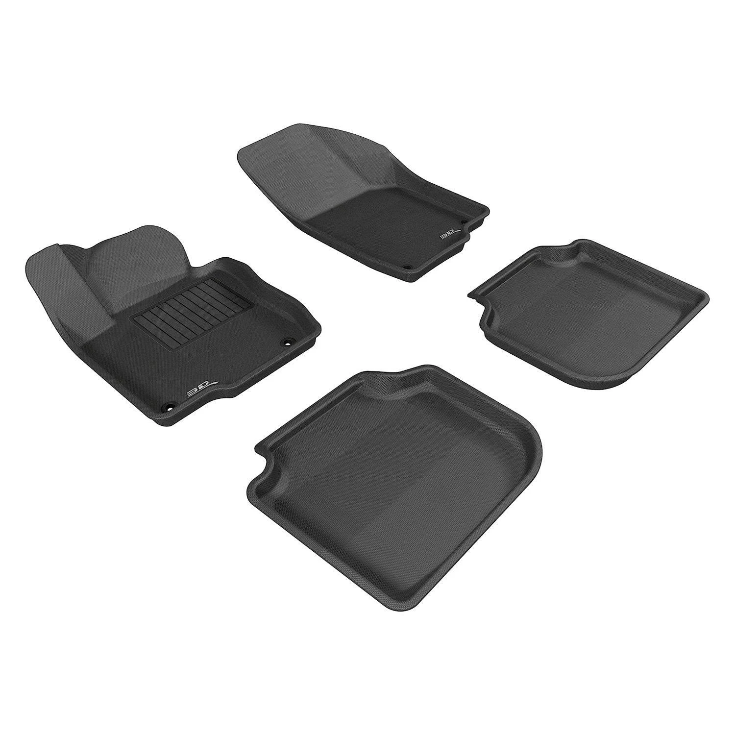 3D MAXpider Volkswagen 12-19 Passat Kagu Floor Mats Black