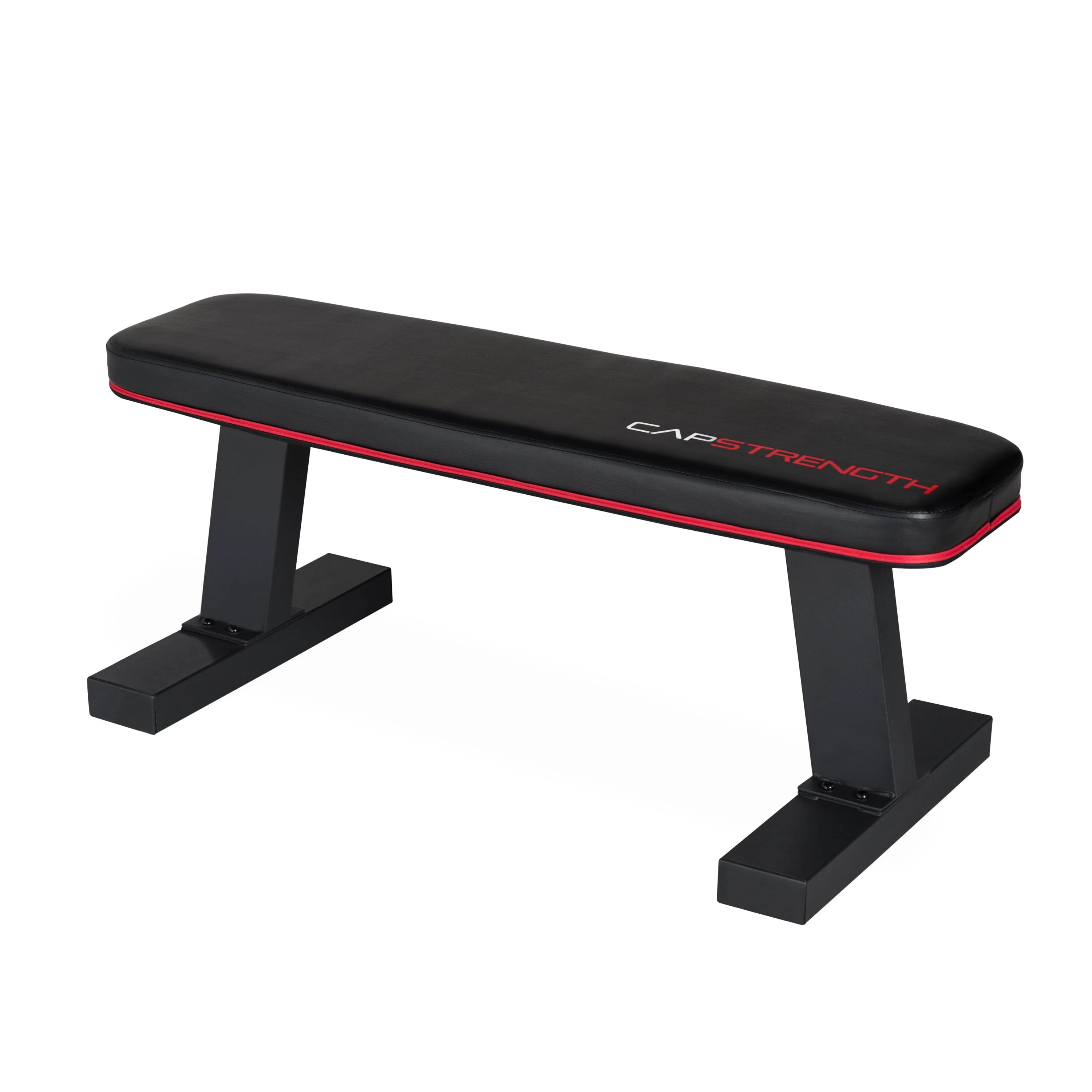 Cap Strength Flat Bench, Black Finish