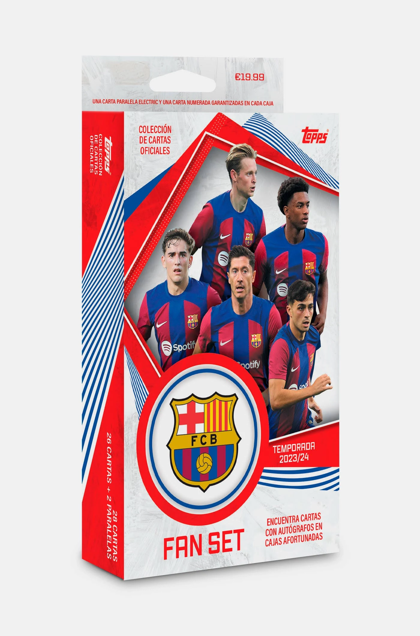 Topps Official FC Barcelona Trading cards Fan Set Season 2023/24: 26+2 parallels