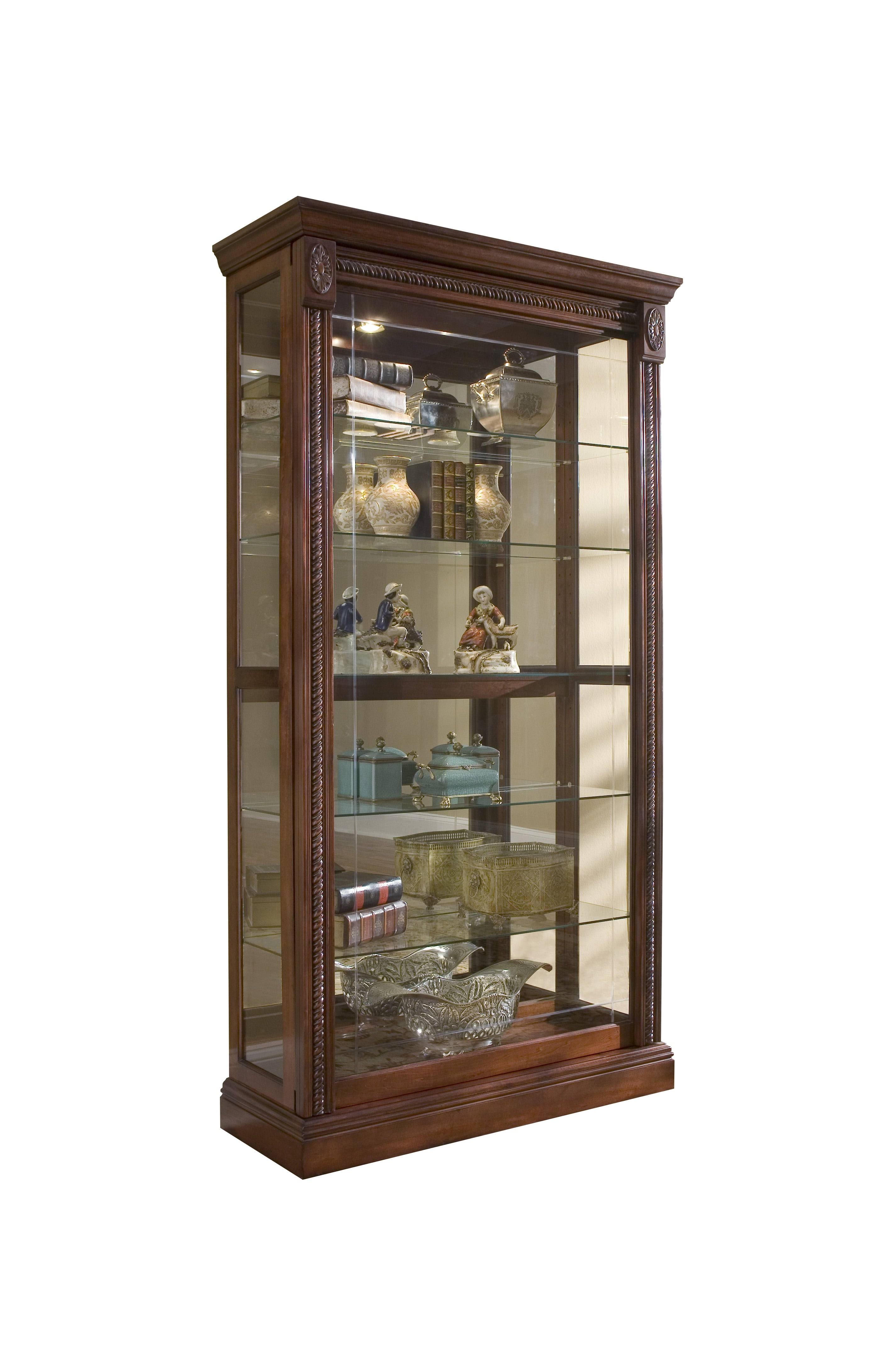 Pulaski Two Way Sliding Door Curio