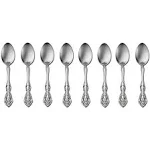 Oneida Michelangelo Fine Flatware Set 18/10 Stainless Set of 4 Dinner Spoons