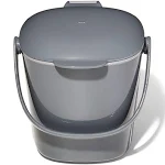 OXO Good Grips 0.75 Gal Easy-Clean Compost Bin | Charcoal