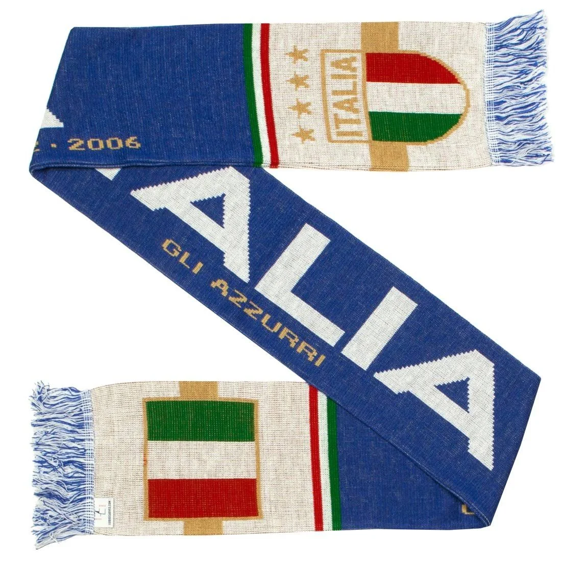 Italy Italia Soccer Knit Scarf