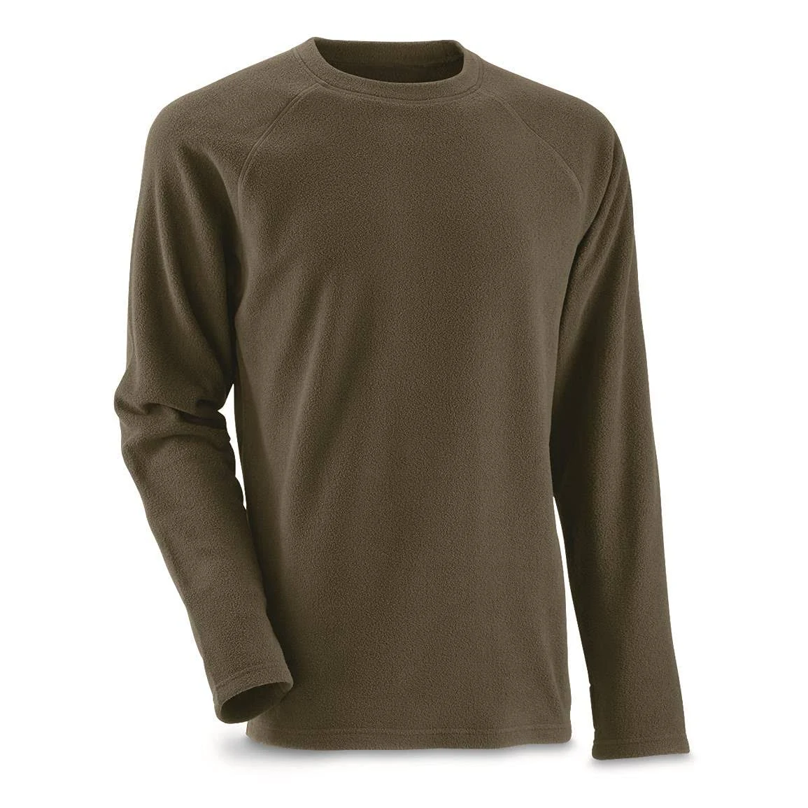 Guide Gear Men's Heavyweight Crew Neck Fleece Sweater Base Layer Moisture-Wicking ...