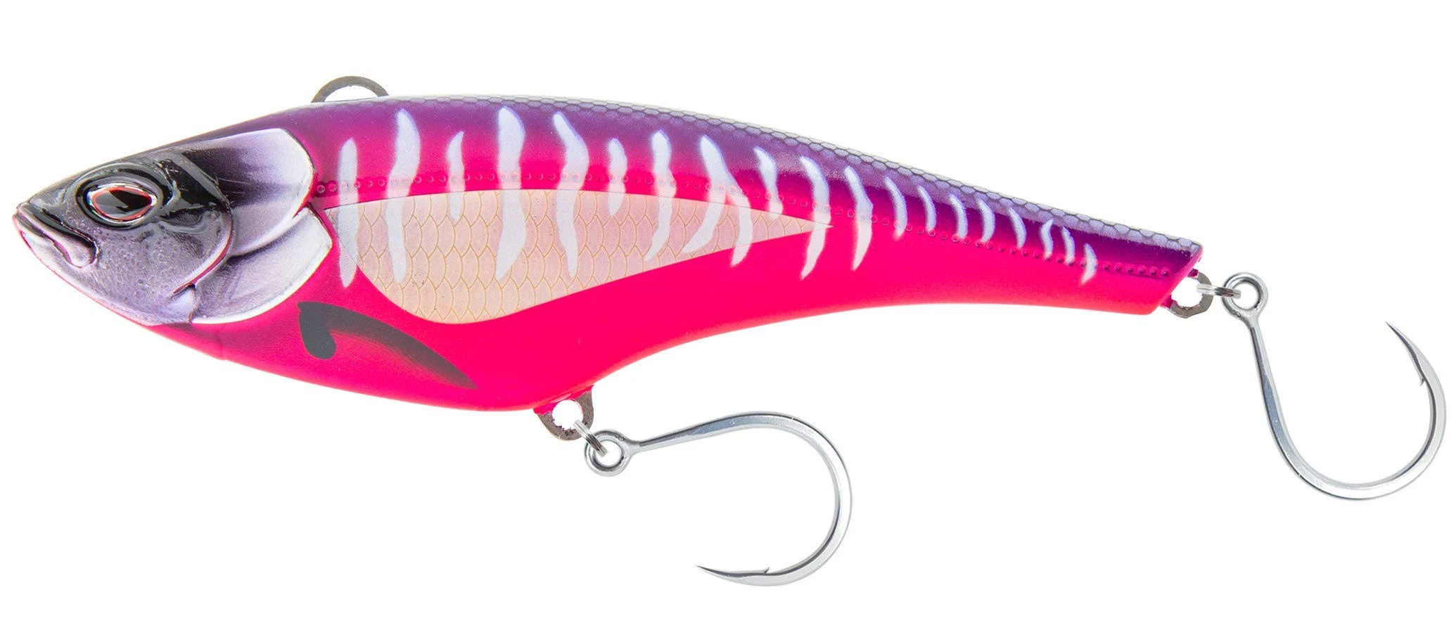 Nomad Madmacs 130 High Speed Sinking 5" Black Pink Mackerel