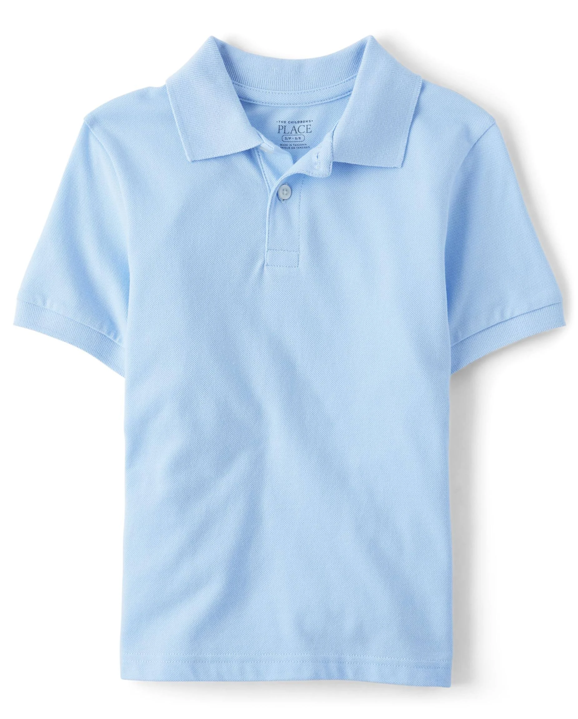 The Children's Place Boys' Uniform Short Sleeve Pique Polo