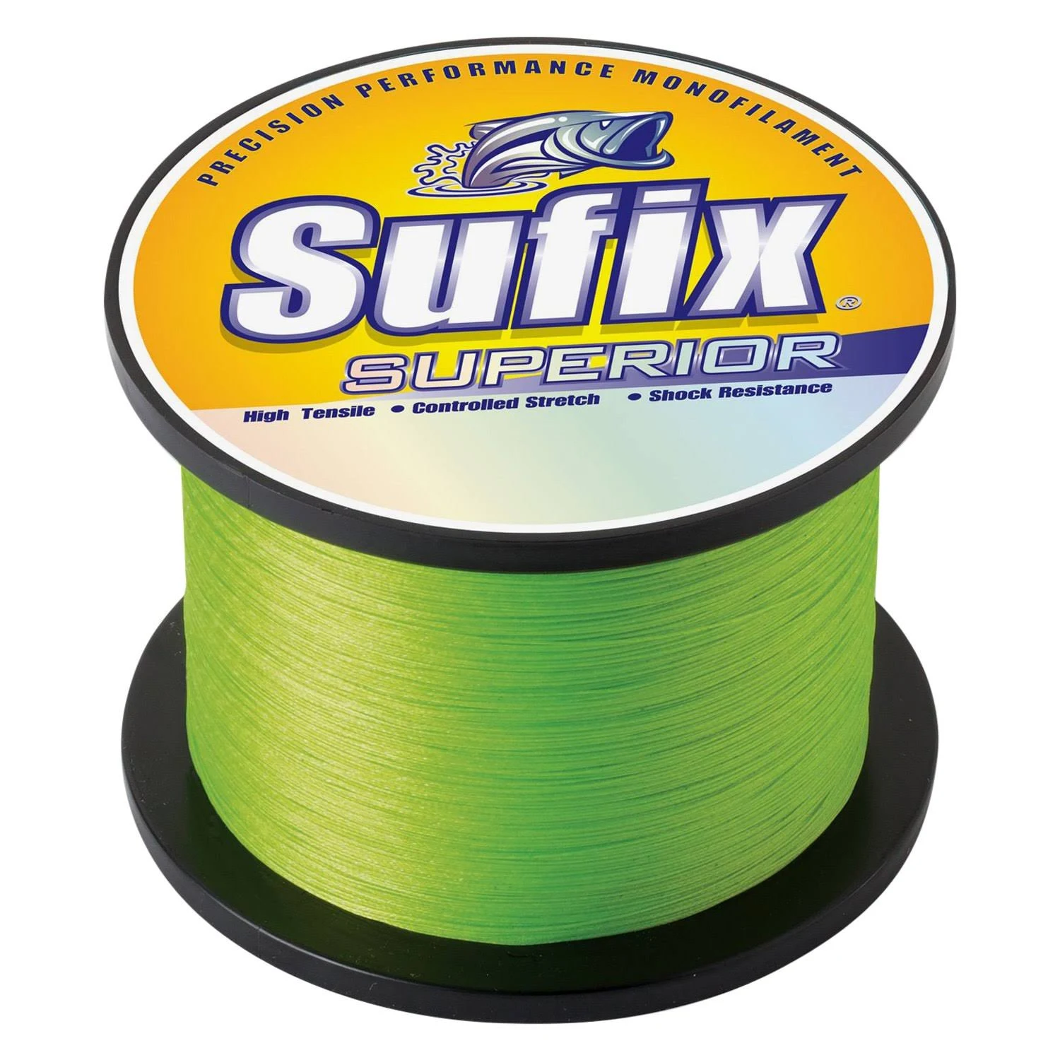 Sufix Superior Hi-Vis Yellow Monofilament - 40lb - 370 yds