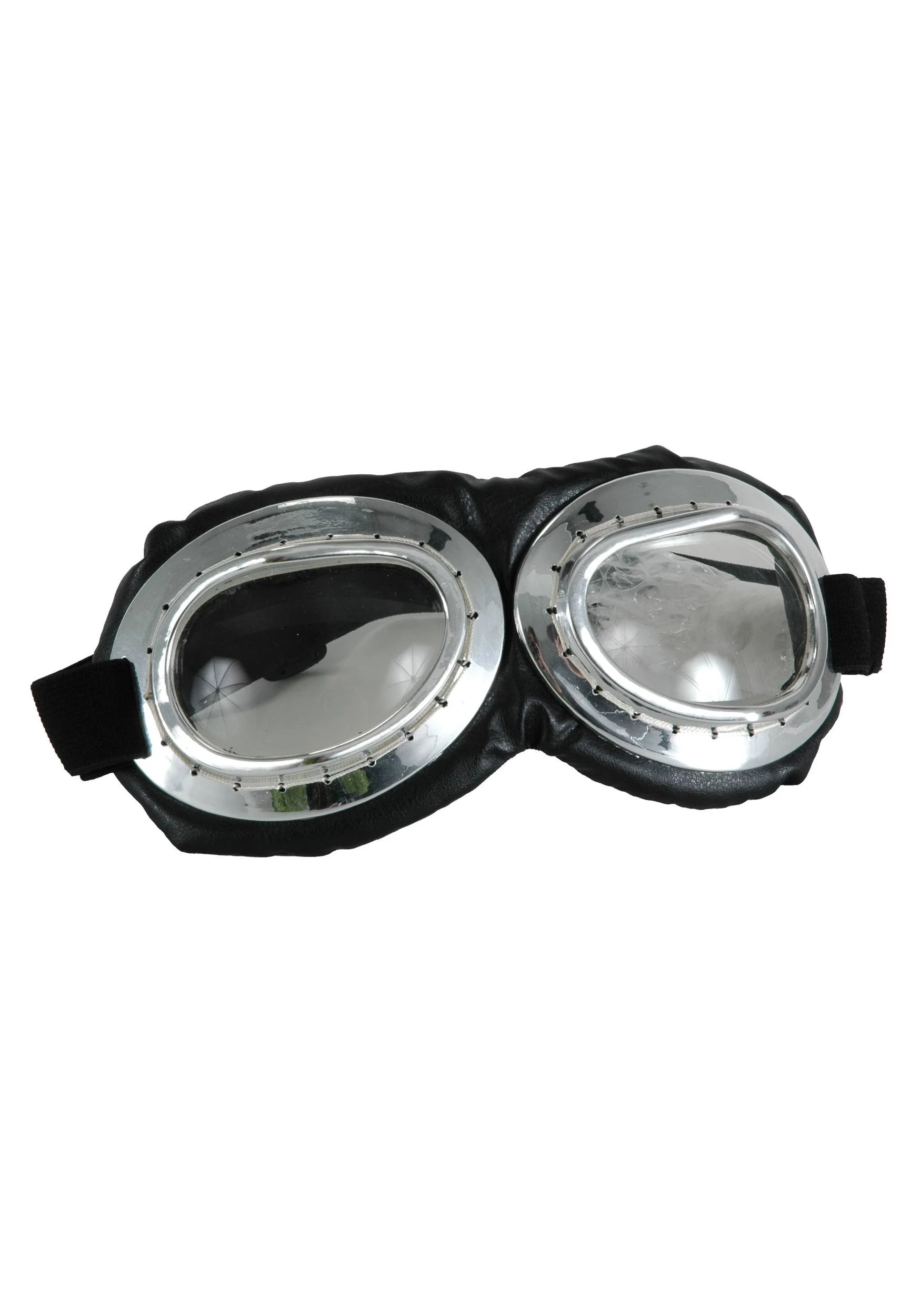 Aviator Goggles Black/Silver