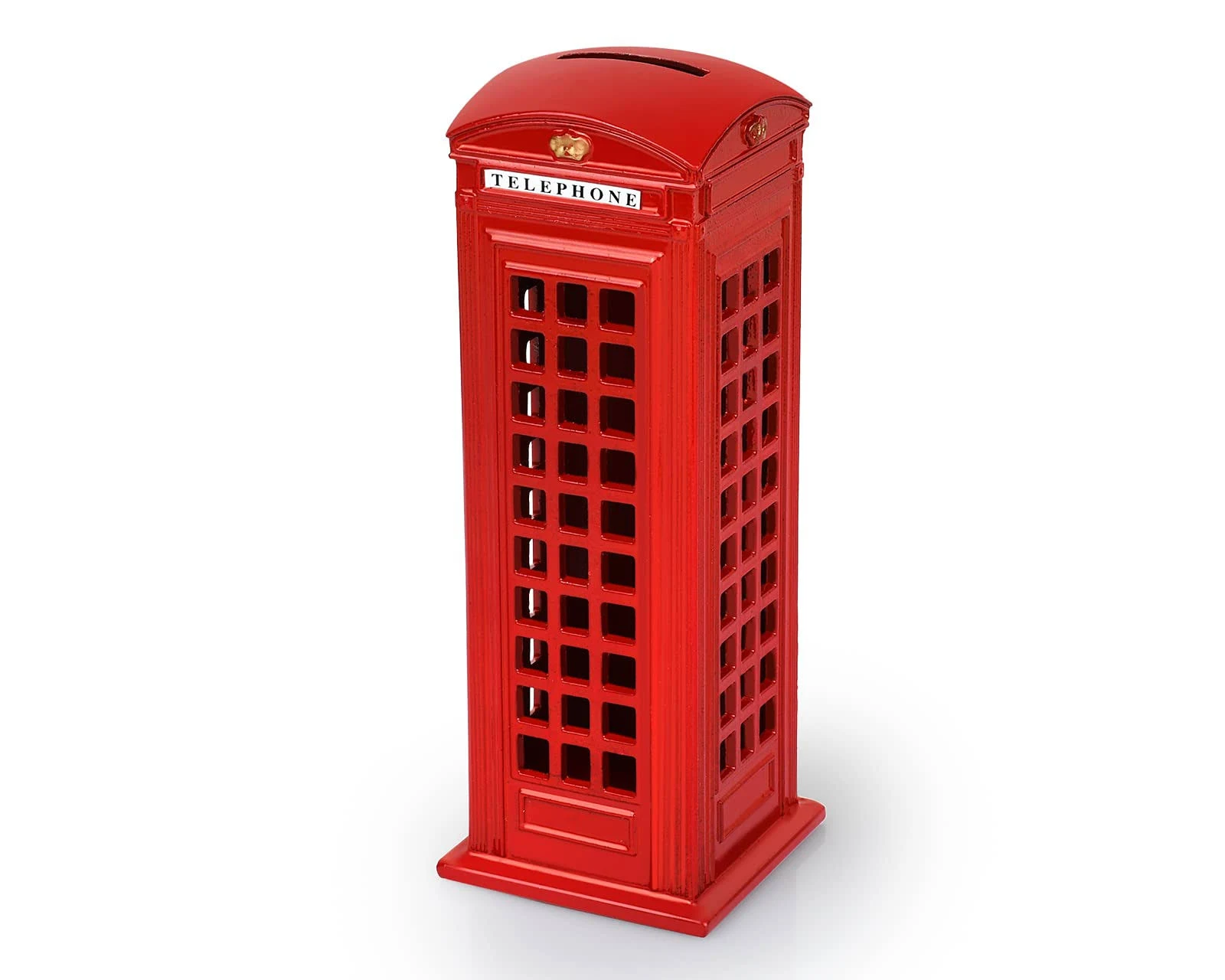 DS. DISTINCTIVE STYLE Retro Home Decor London Souvenirs 7 Inch British Telephone Booth Piggy Bank