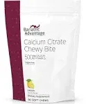 Bariatric Advantage, Friandise à mâcher au citrate de Calcium, Sans sucre, citron ...