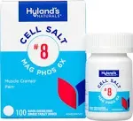 Hyland’s Naturals Cell Salt No. 2 Calc Phos 6X Tablets, Natural Homeopathic Relief of Oral Discomfort and Sore Throat, Quick Dissolving Tablets, 100 Count