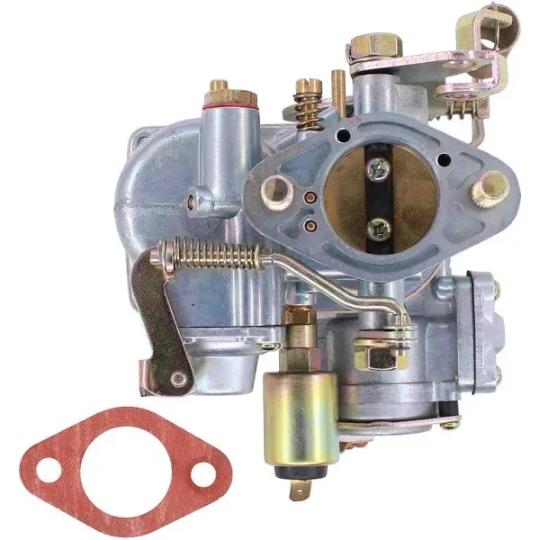 NewYall 30 PICT-1 Carburetor with Electric Choke and Gasket for Volkswagen Beetle 1950-1966, Karmann Ghia 1956-1966, Standard 1946-1948, Transporter 1949-1966